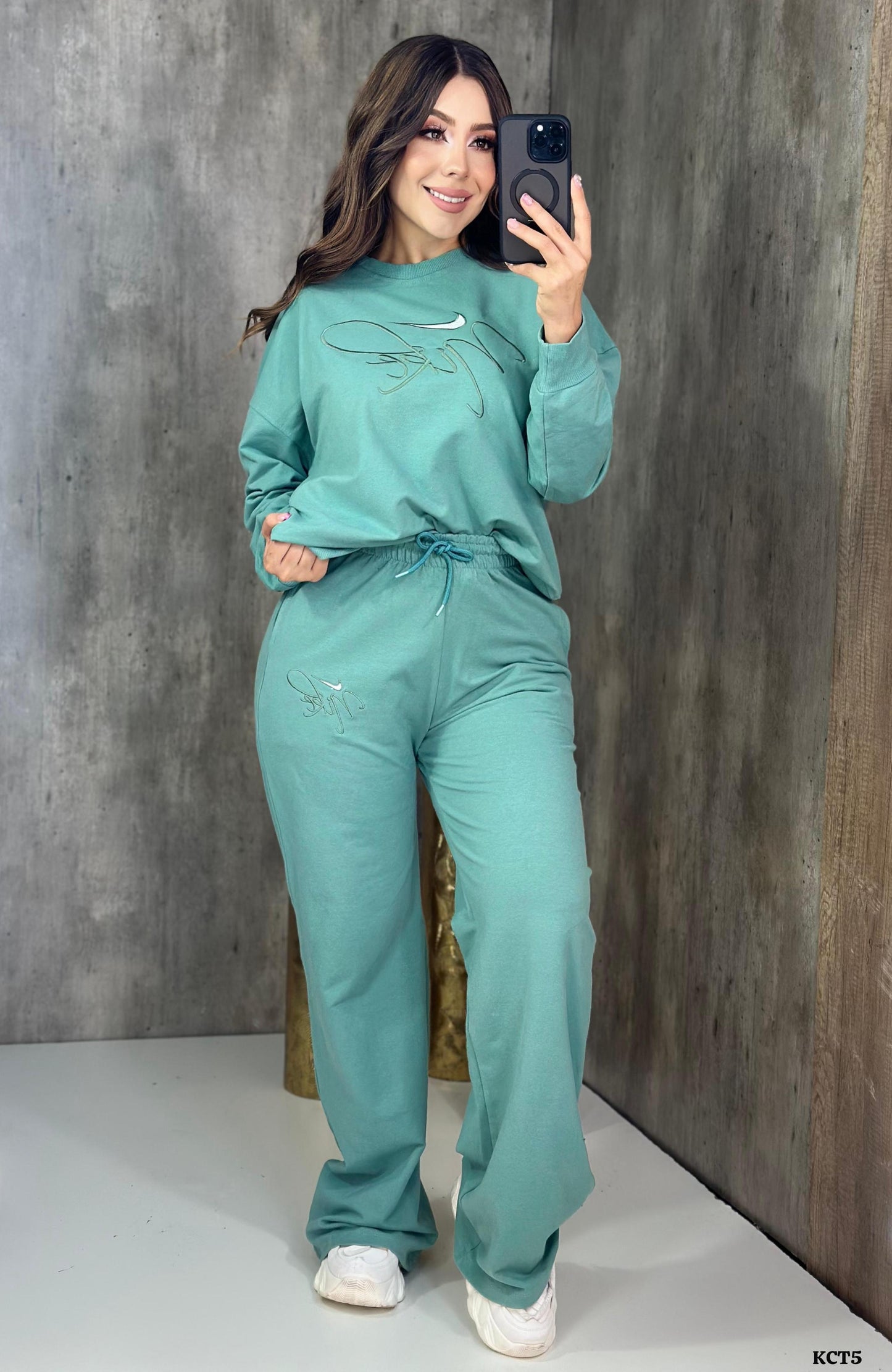 Good Vibes Pant Set - Green