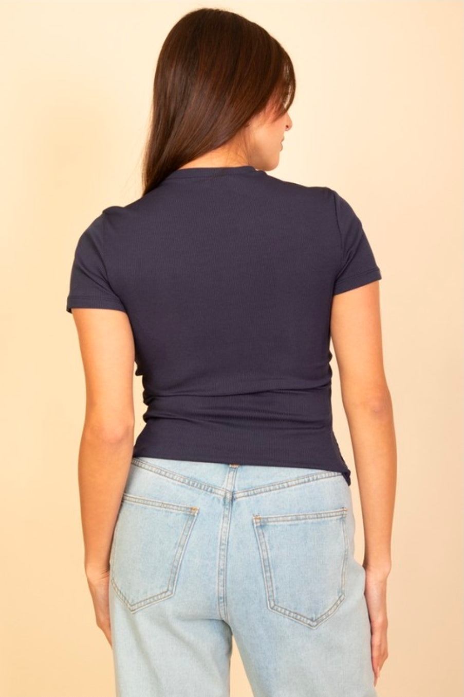 Because I Need It Top  - Navy