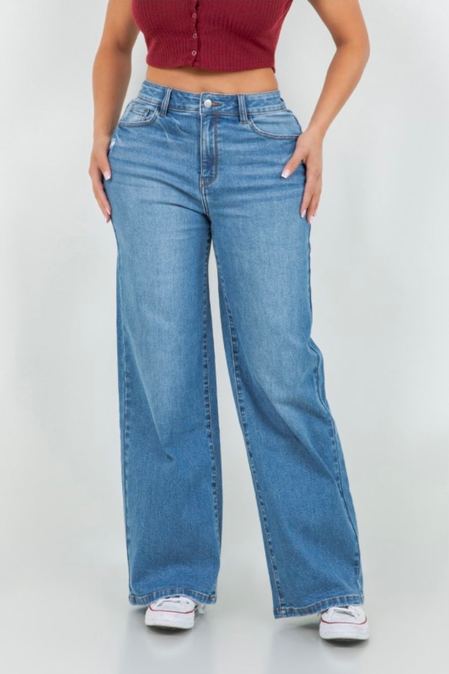 All I Need Wide Leg Jeans