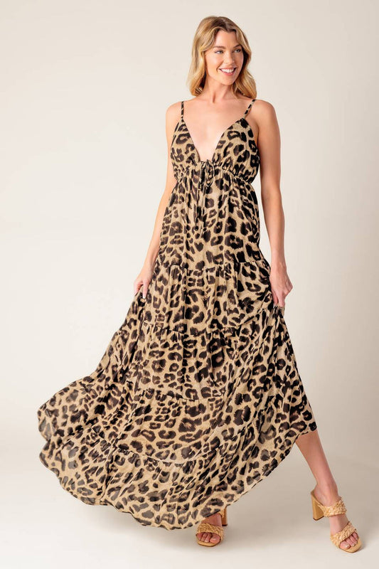 Leopard Printed Dress