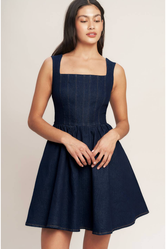 Loving Denim Mini Dress