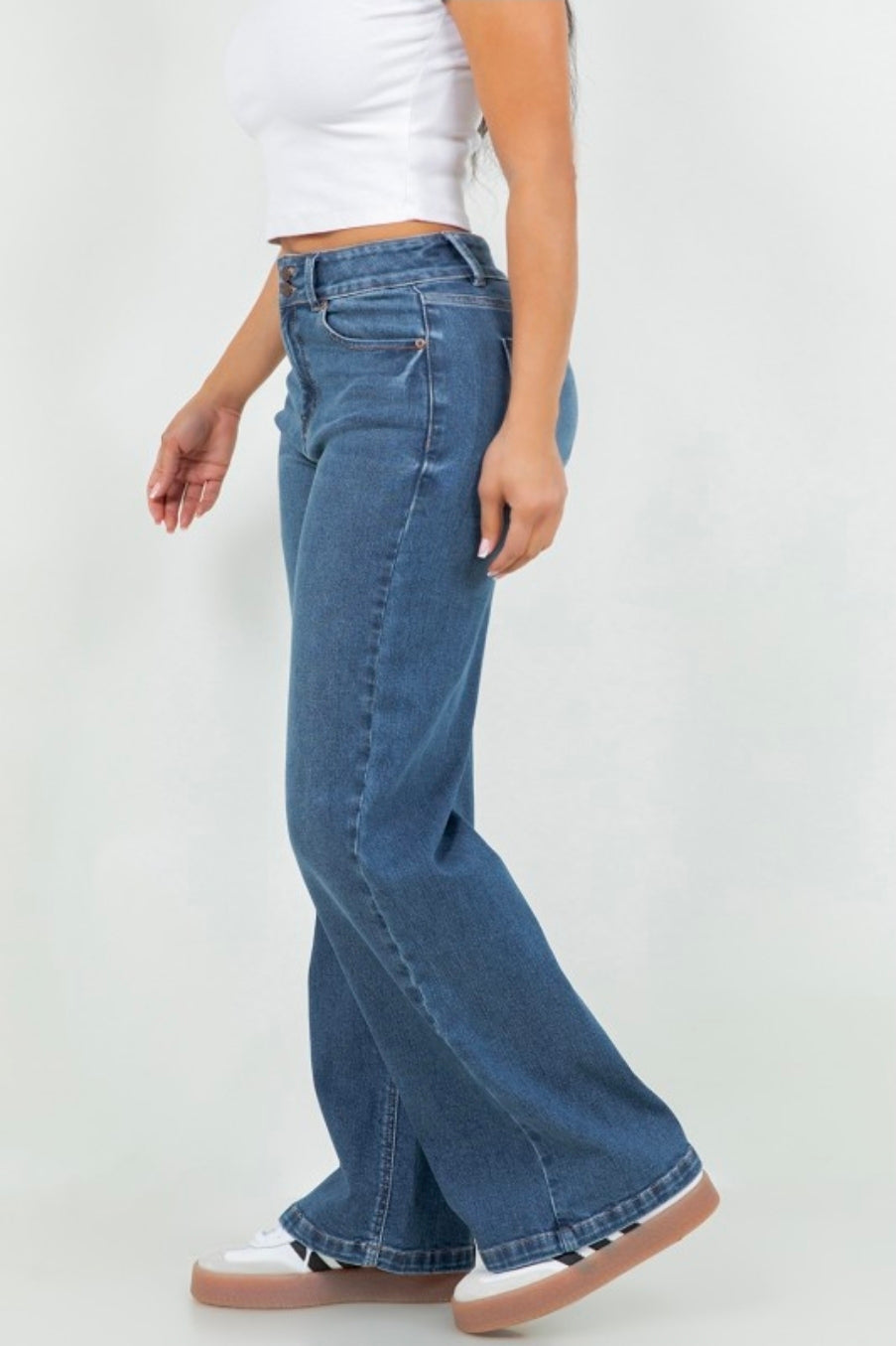 All Classic Wide Leg Jeans