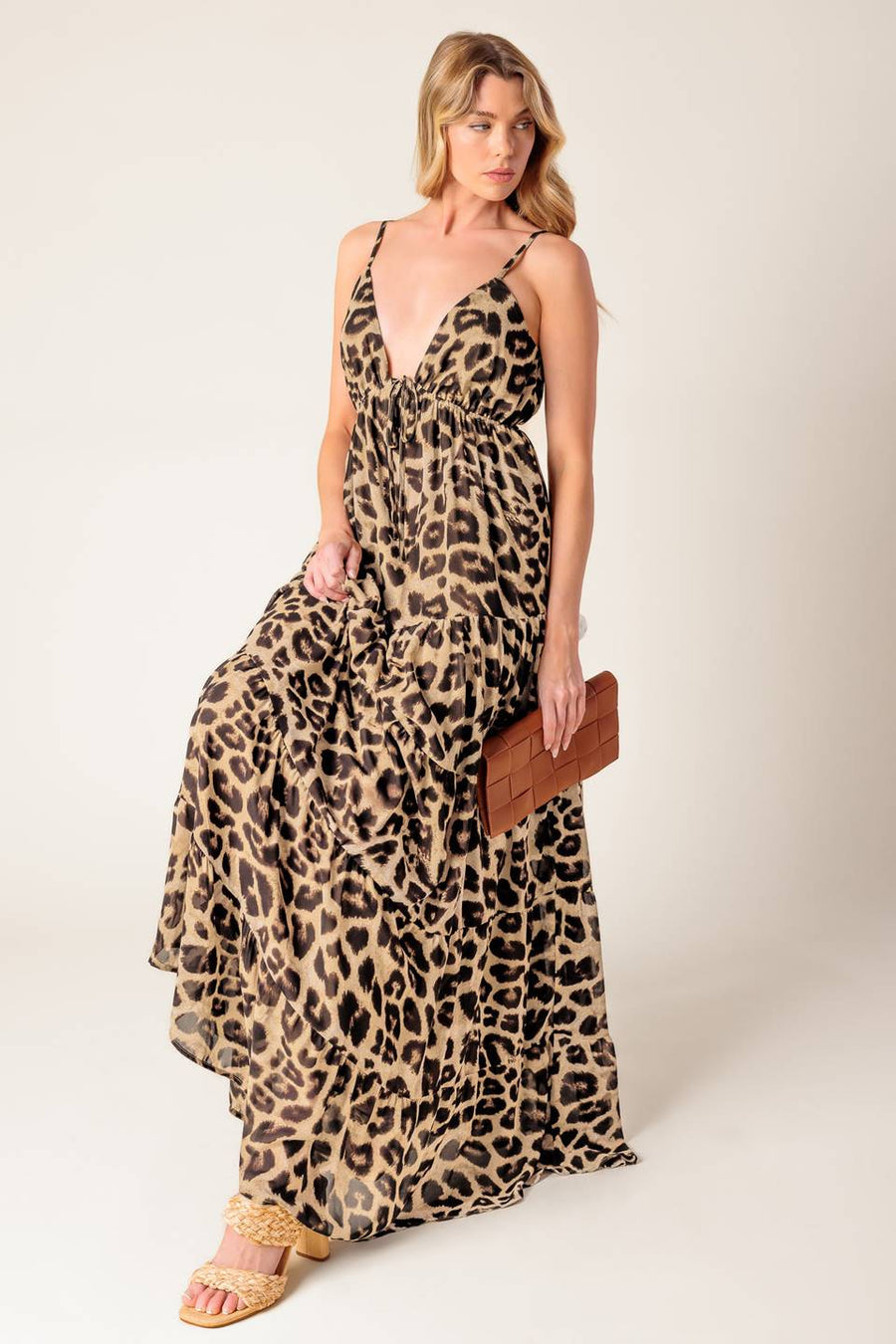 Leopard Printed Dress
