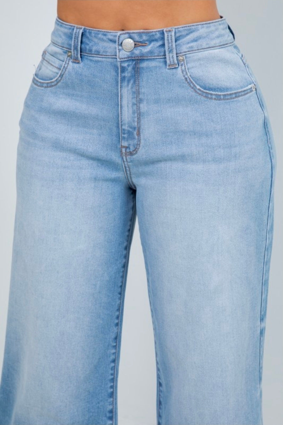 Jr Baggy Wide Leg Jeans