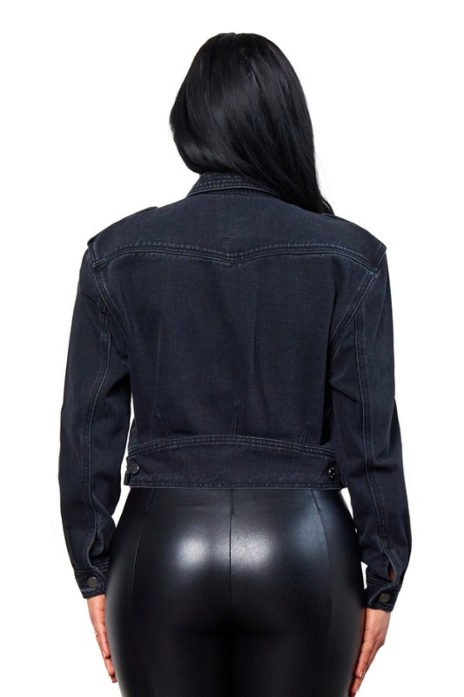 80's Vintage Looking Jacket - Black