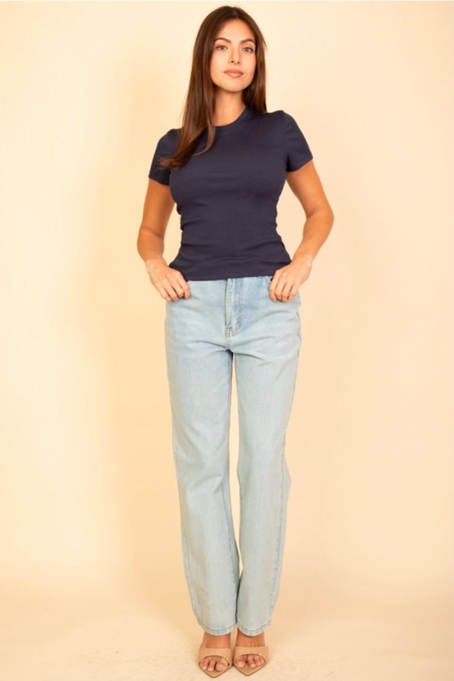 Because I Need It Top  - Navy