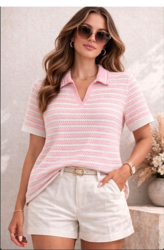 Valentina Striped Top
