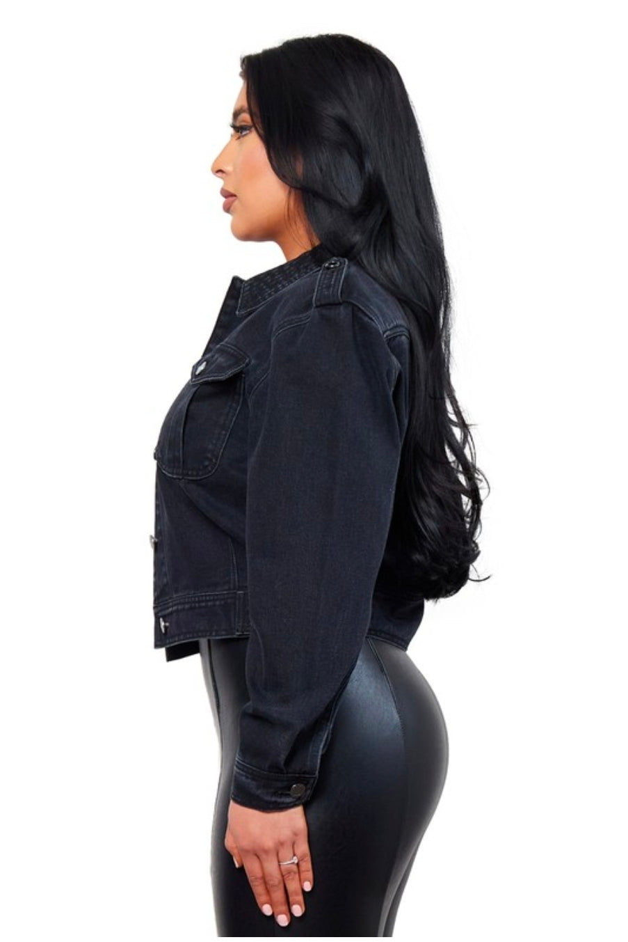 80's Vintage Looking Jacket - Black