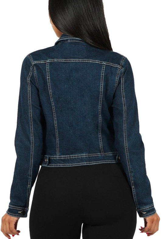 Classic Denim Jacket  - Dark