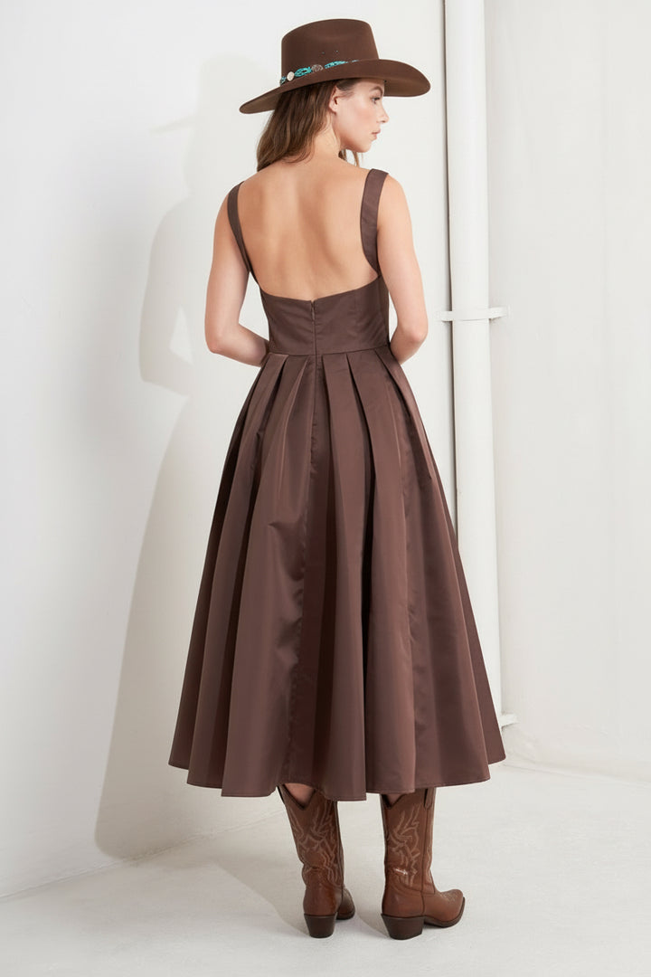 Chocolate Symphony Dress