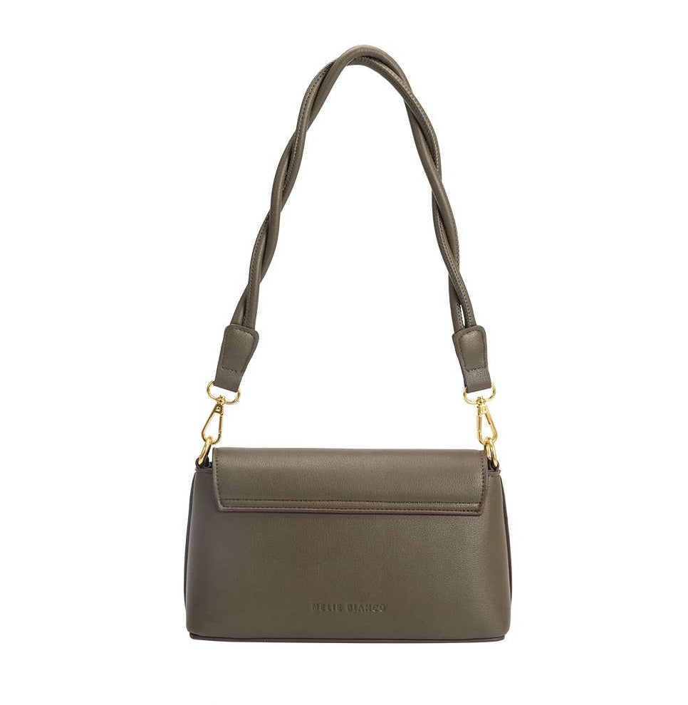 Francesca Vegan Shoulder Bag- Olive