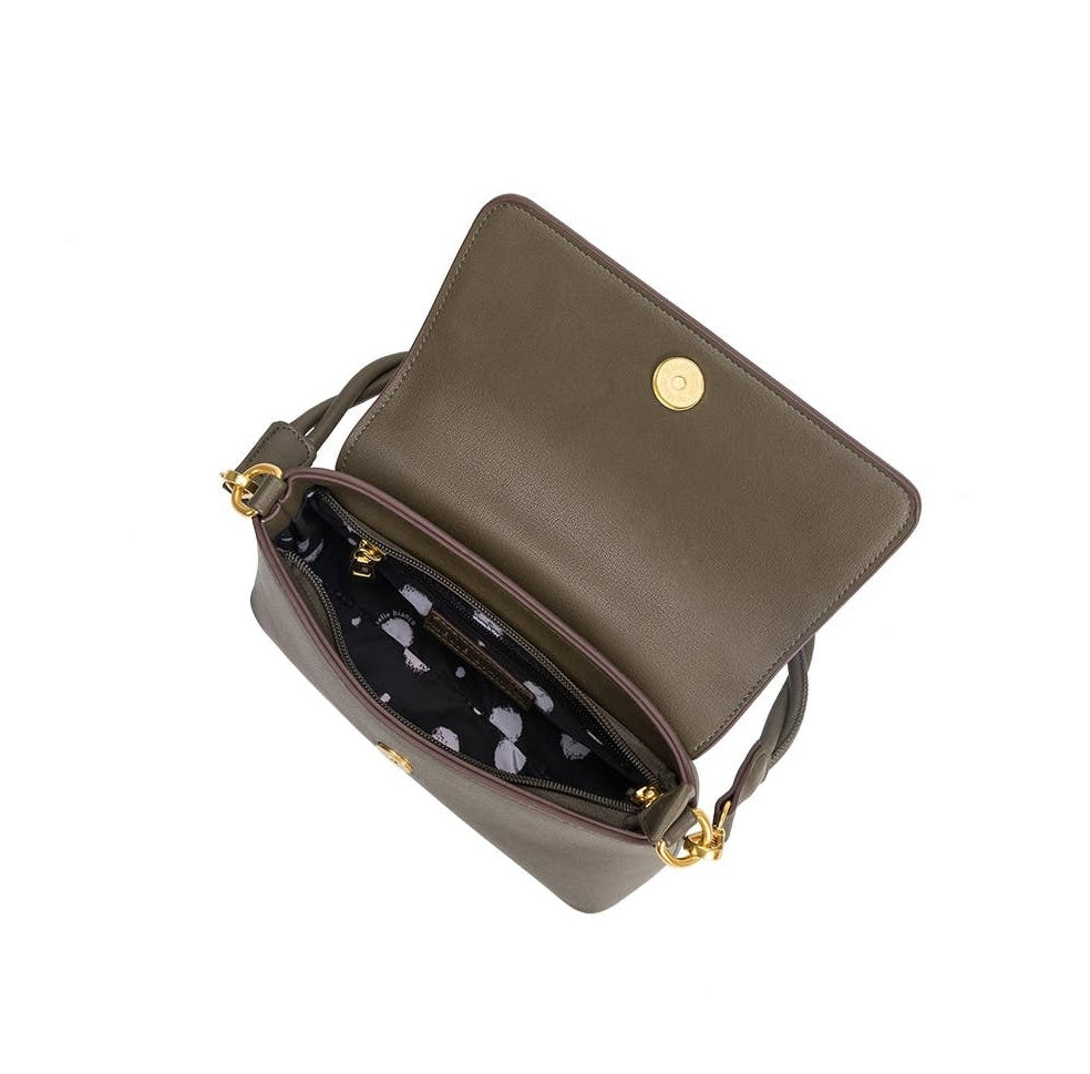 Francesca Vegan Shoulder Bag- Olive