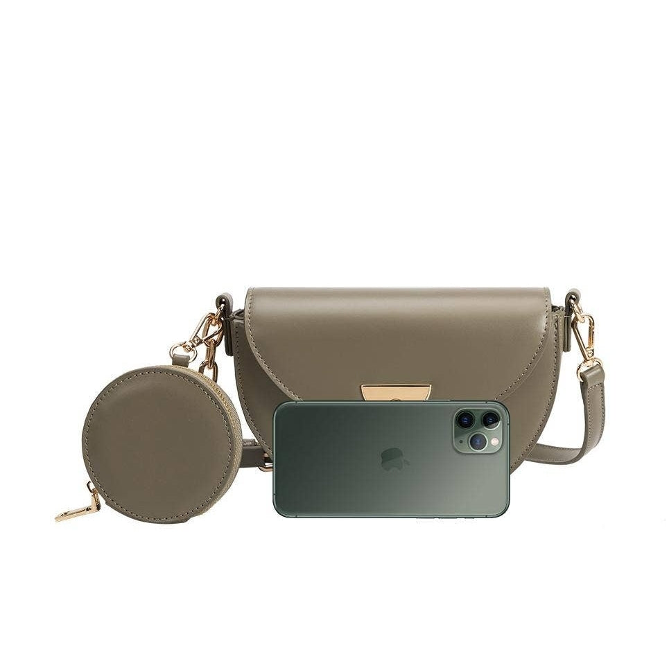 Bradley Vegan Crossbody Bag - Sage